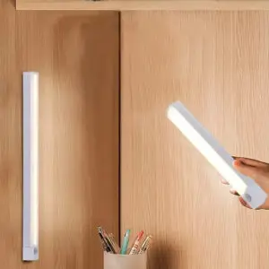 Rechargeable LED Cabinet Light with Motion Sensor 2 – Wireless Magnetic Night Lamp