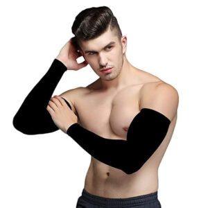 Nylon Arm Sleeve for Men & Women – UV Protection Cooling Sports Sleeves