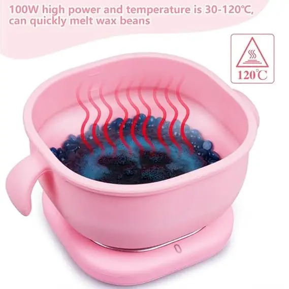 Electric Wax Heater Pot for Hair Removal – Portable Wax Warmer Machine - Image 3