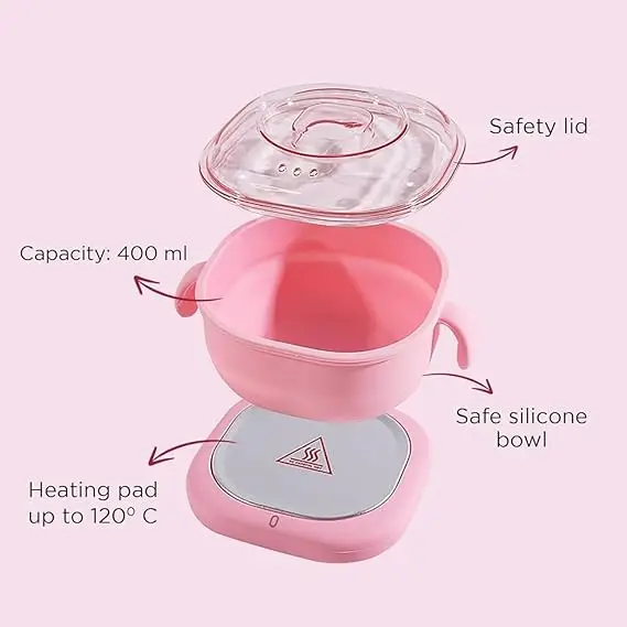 Electric Wax Heater Pot for Hair Removal – Portable Wax Warmer Machine - Image 2