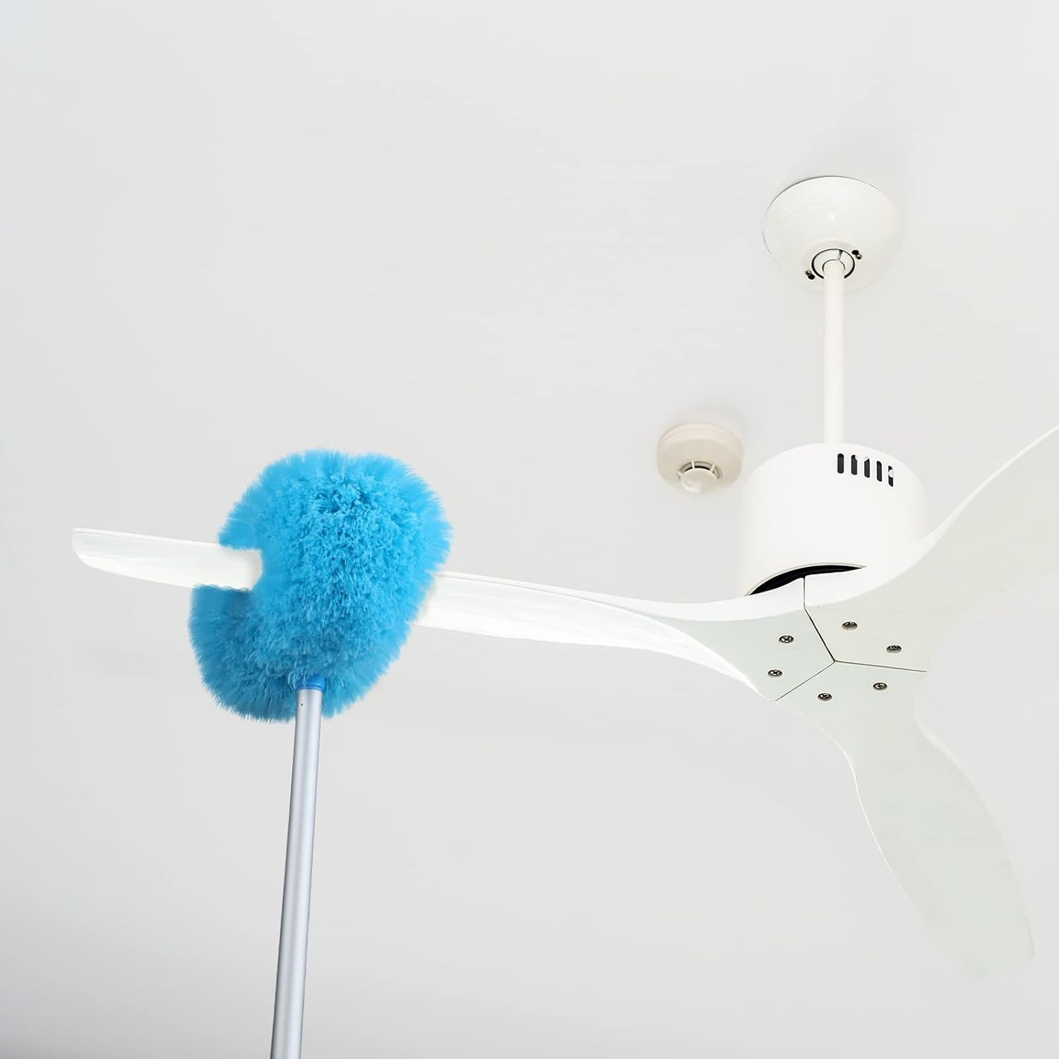 Extendable Microfiber Ceiling Fan Duster with Long Telescopic Pole – Washable & Bendable Cleaning Head - Image 3