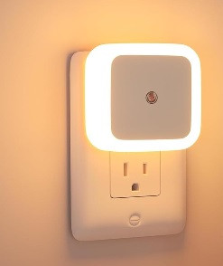 0.5W compact smart automatic LED night lamp for home energy saving