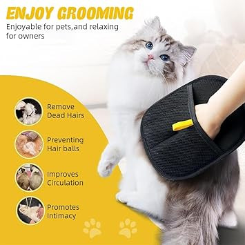 Premium Reusable Pet Hair Removal Gloves | Electrostatic Hair Catcher - Image 3